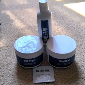 Overtone Blue for Brown Hair Conditoner